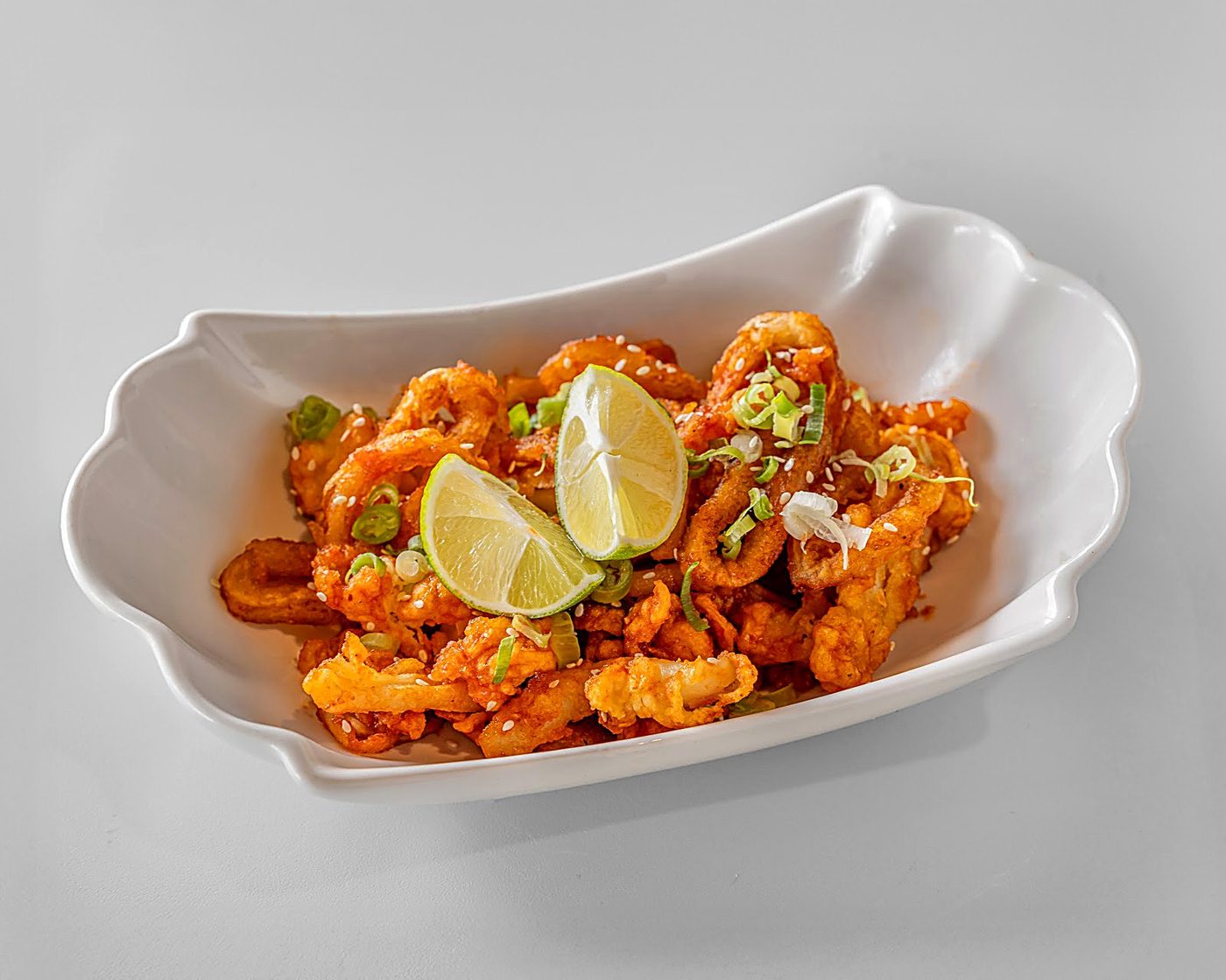 Crispy Devilled Calamari & Squid